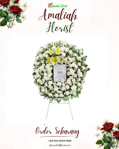 Krans Bunga Duka Miroto