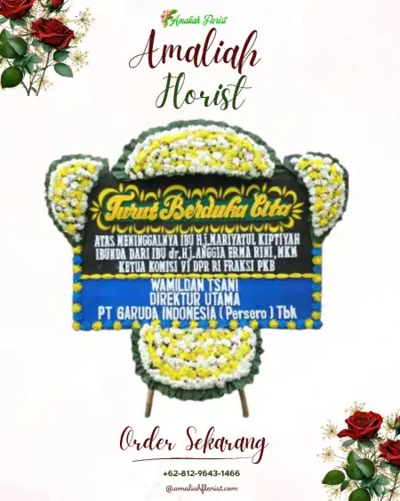 Papan Bunga Duka Miroto